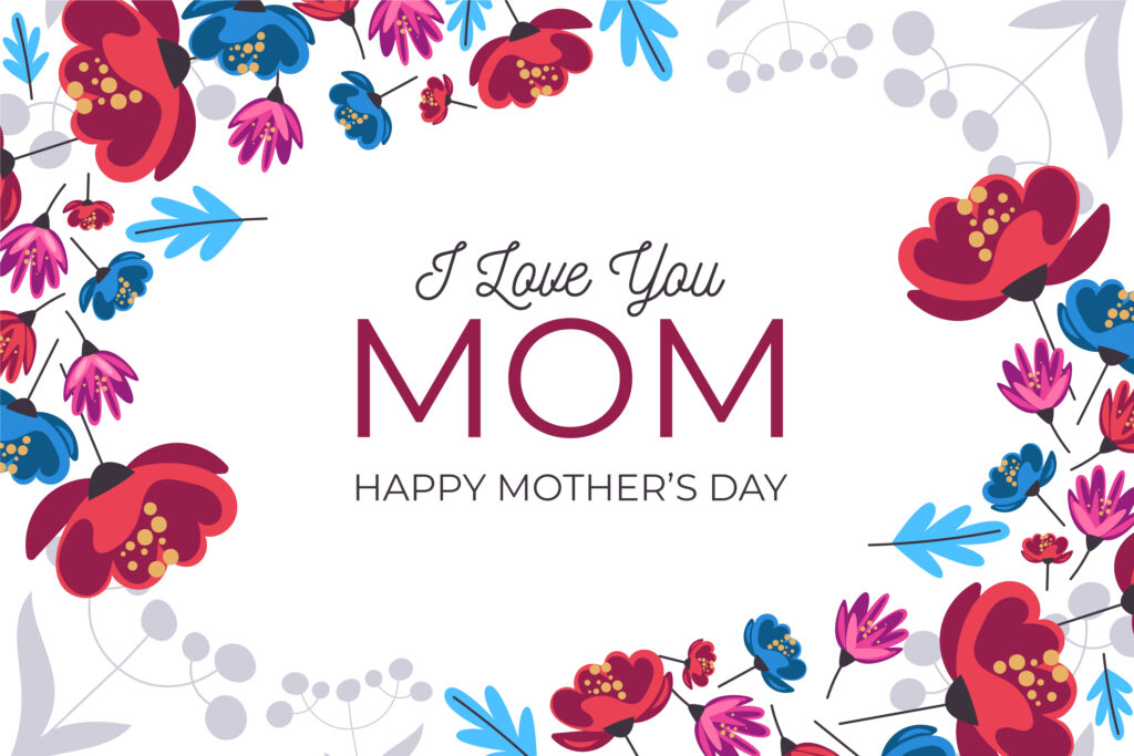 Warm and cozy Mother's Day picture perfect for a touching blog post