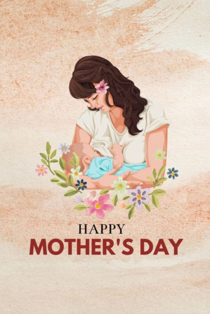 Cute Mother’s Day banner image with love and appreciation theme
