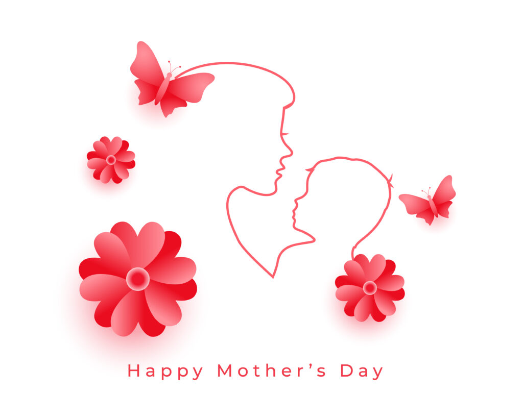 Lovely image for wishing mom a Happy Mother’s Day on Facebook and blogs