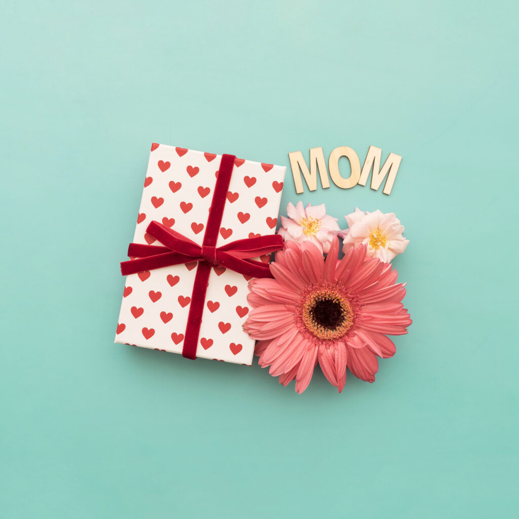 Sweet Happy Mother's Day card design for blog and Facebook use